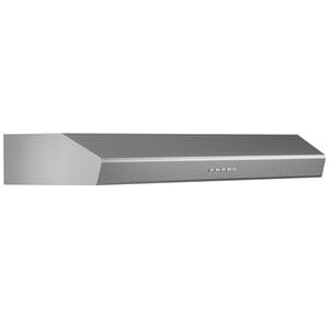 Zephyr Breeze II 30 in. Convertible Standard Style Range Hood with 400 CFM, 3 Fan Speeds & 2 LED Lights - Stainless Steel, Stainless Steel, hires