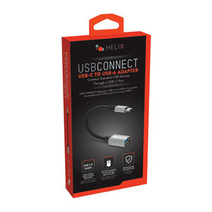 Helix USB-A device to a USB-C travel adapter, , hires
