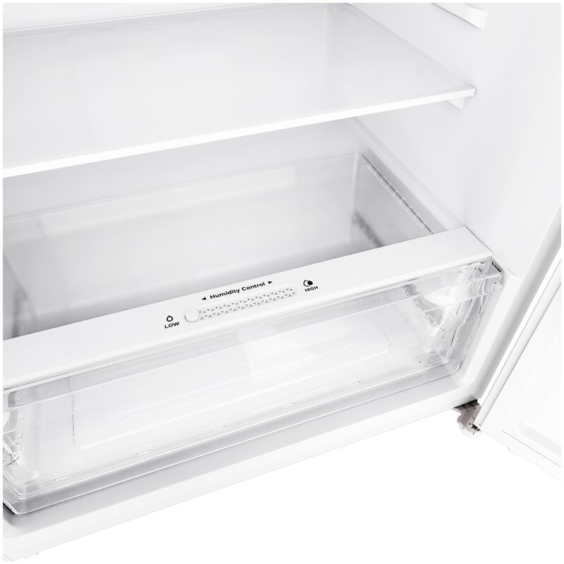 Avanti 28 in. 14.6 cu. ft. Counter Depth Garage-Ready Top Freezer Refrigerator - White, White, hires
