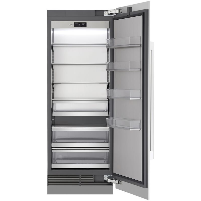SKS 30 in. 18 cu.ft. Built-In Smart Counter Depth Freeezerless Refrigerator with Internal Water Dispenser - Custom Panel Ready, , hires