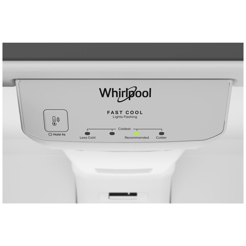 Whirlpool 33 in. 21.3 cu. ft. Top Freezer Refrigerator - White, White, hires