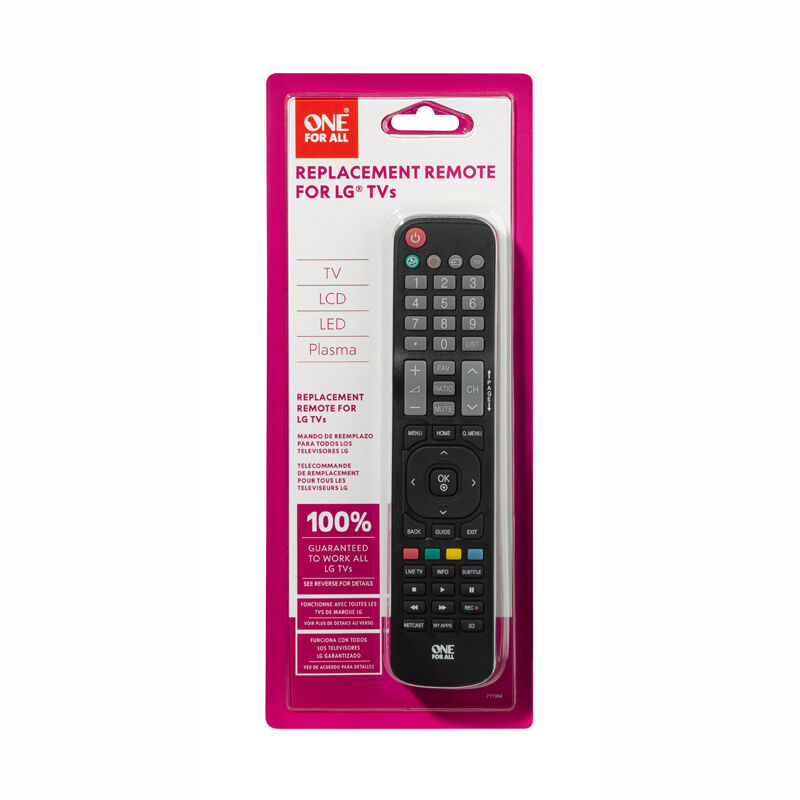 One For All LG TV Replacement Remote - Works with All Lg Televisions, , hires