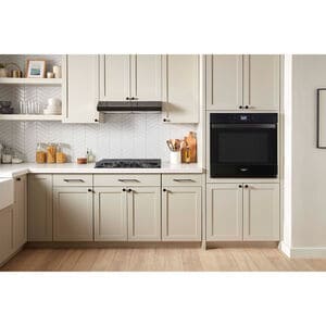 Whirlpool 27 in. 4.3 cu. ft. Smart Electric Single Wall Oven with Standard Convection - Black, Black, hires