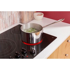 GE 36 in. 5-Burner Electric Cooktop with Simmer Burner & Power Burner - Stainless Steel, , hires