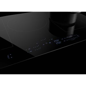 JennAir Oblivion 24 in. 4-Burner Smart Induction Cooktop with Temperature-Controlled Cooking, Simmer Burner & Power Burner - Black, , hires