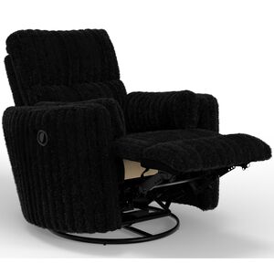 Catnapper Daydream Swivel Glider Recliner - Black, Black, hires