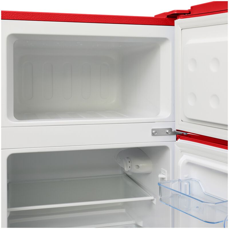 Avanti 18 in. 3 cu. ft. Mini Fridge with Top Freezer - Red, Red, hires