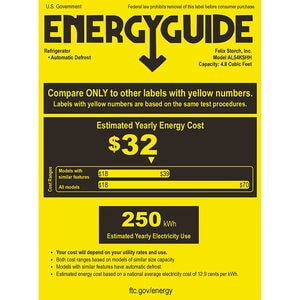 Summit 24 in. 4.8 cu. ft. Left-Hinged Undercounter Refrigerator - Black Stainless, , hires