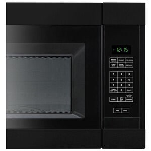 Amana 30 in. 1.6 cu. ft. 1000W Over-the-Range Microwave with 300 CFM - Black, , hires