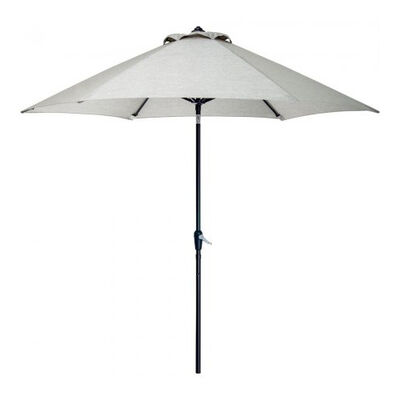 Hanover Lavallette Tiltable 9' Patio Umbrella - Gray | LAVALLETTUMB
