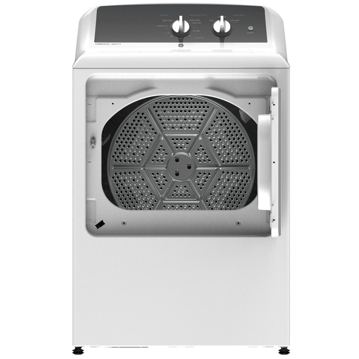 GE 27 in. 6.2 cu. ft. Electric Dryer with Aluminized Alloy Drum