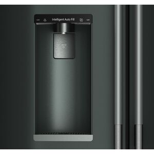 KitchenAid 36 in. 23.1 cu. ft. Smart Counter Depth French Door Refrigerator with Ice & Water Dispenser - Juniper, Juniper, hires