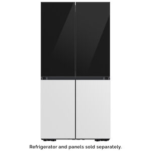 Samsung BESPOKE 4-Door Flex Top Panel for Refrigerators - Charcoal Glass, , hires