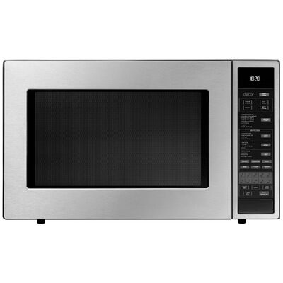 Dacor 24 in. 1.5 cu. ft. Built-in/Countertop Microwave with 11 Power Levels & Sensor Cooking Control - Silver Stainless | DCM24S