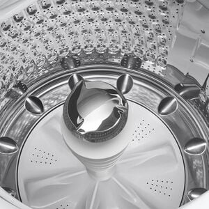 Samsung 27 in. 5.4 cu. ft. Smart Top Load Washer with ActiveWave Agitator and Super Speed Wash - White, White, hires