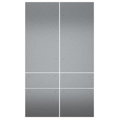 Thermador 48 in. French Door Panel Kit for Refrigerators - Stainless Steel | TFL48IT100