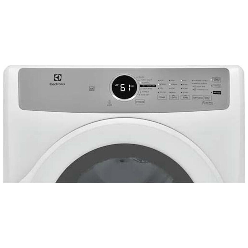 Electrolux 300 Series 27 in. 8.0 cu. ft. Stackable Electric Dryer with Luxury-Quiet Sound System & Sensor Dry - White, , hires