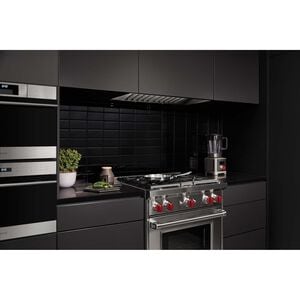 Wolf 30 in. 4.4 cu. ft. Standard Convection Gas Range with 4 Sealed Burners - Stainless Steel, , hires