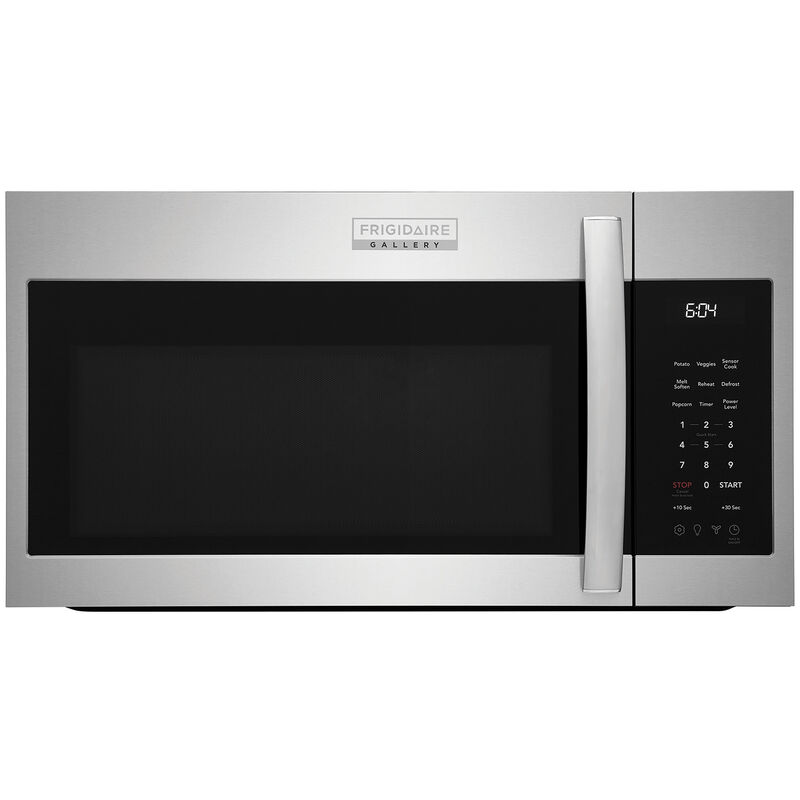 Frigidaire Gallery 30 in. 1.9 cu. ft. Over-the-Range Microwave with 10 Power Levels, 400 CFM & Sensor Cooking Controls - Stainless Steel, , hires