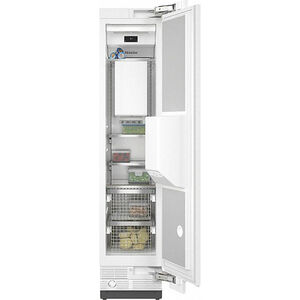 Miele 18" 7.7 Cu. Ft. Built-In Upright Smart Freezer with Ice Maker & Digital Control - Custom Panel Ready, , hires