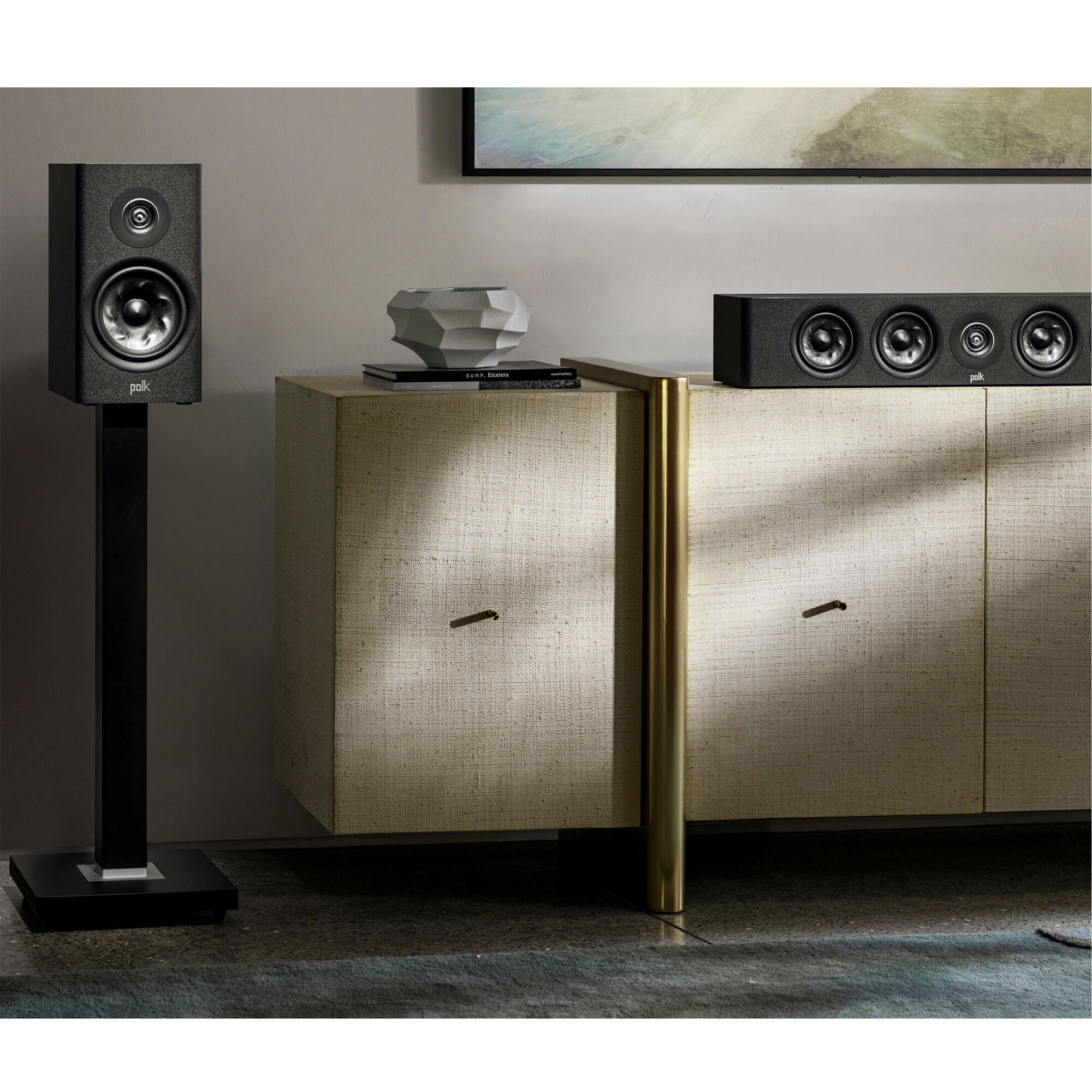Polk Reserve R350 Premium Slim Center Channel Speaker (Each
