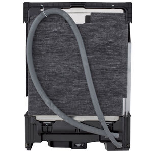 LG 24 in. Top Control Smart Dishwasher with 46 dBa Sound Level, 3rd-Rack, Dynamic Heat Dry & Pocket - PrintProof Black Stainless Steel, PrintProof Black Stainless Steel, hires