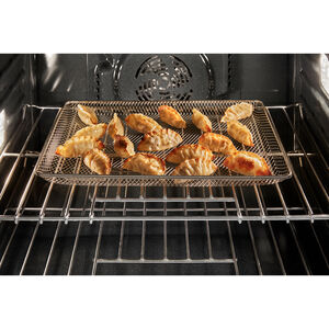 Maytag 27 in. 8.6 cu. ft. Front Control Electric Double Wall Oven with True European Convection - Fingerprint Resistant Stainless Steel, , hires