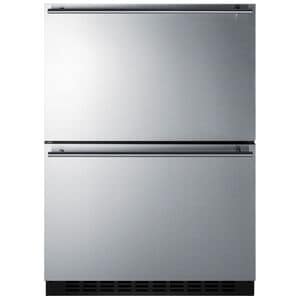 Summit 24 in. 3.7 cu. ft. Drawer Compact Freezer with Digital Control - Custom Panel Ready, , hires