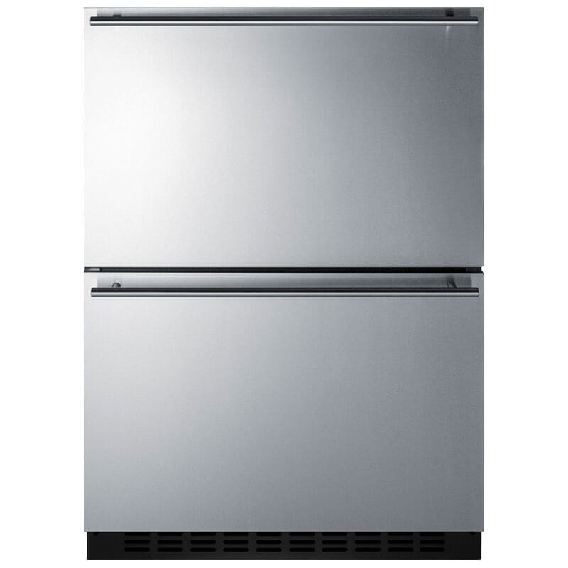 Summit 24 in. 3.7 cu. ft. Drawer Compact Freezer with Digital Control - Custom Panel Ready, , hires