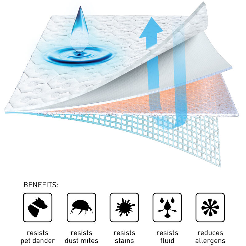 Bedgear 5 0 Dri Tec Queen Mattress Protector P C Richard Son