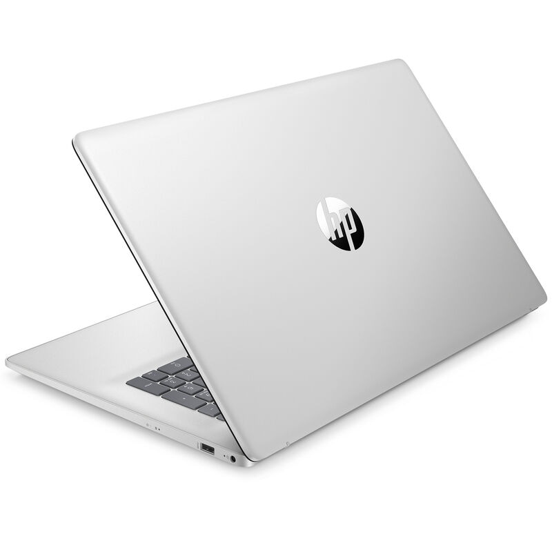 HP 17.3-Inch Laptop Intel Core i3-1215U 12GB RAM 512GB SSD, Intel UHD Graphics in Natural Silver, , hires
