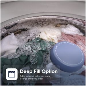 Electrolux 400 Series 27 in. 5.8 cu. ft. Top Load Washer with Agitator & LuxCare Wash System - White, , hires