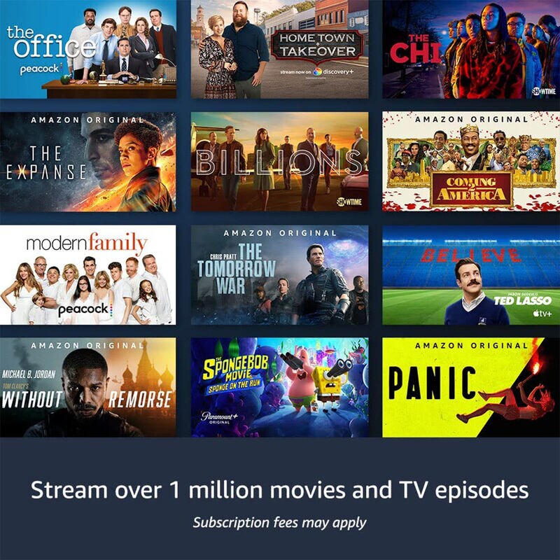 Amazon Fire TV Stick Lite with latest Alexa Voice Remote Lite (no TV controls), HD streaming device, , hires