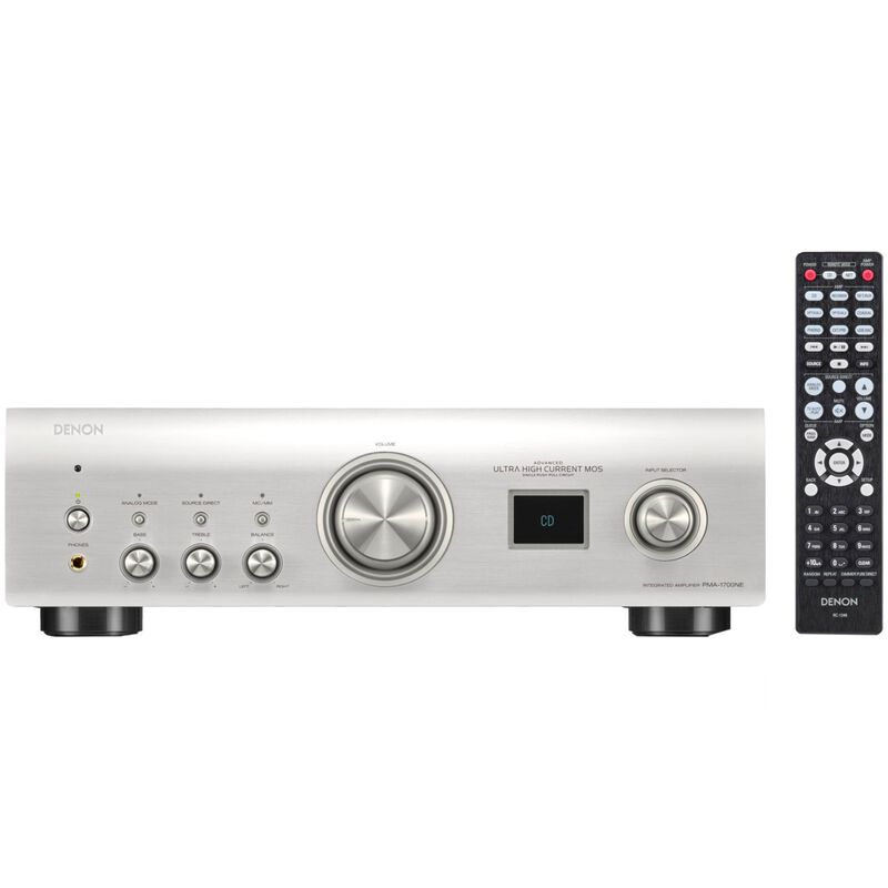 Denon 2 Ch. Integrated Amplifier with USB-DAC - Silver, , hires
