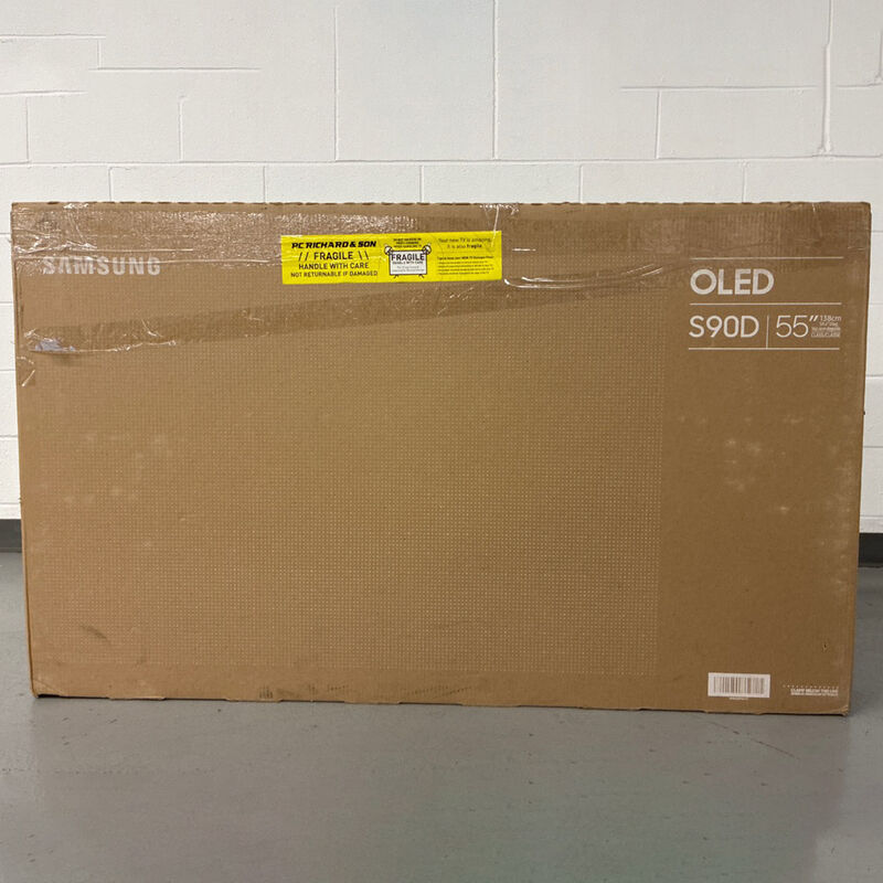 Samsung - 55" Class S90D Series OLED 4K UHD Smart Tizen TV (Open Box Good Condition), , hires