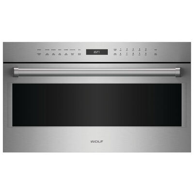 Wolf E Series 30 in. 1.6 cu. ft. Electric Wall Oven with Standard Convection - Stainless Steel | SPO30PE/S/PH
