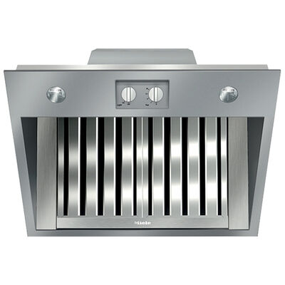 Miele 28 in. Standard Style Range Hood with 4 Speed Settings,Ducted Venting & 2 LED Lights - Stainless Steel | DAR1120