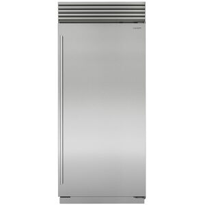 Sub-Zero 36 in. 20.6 cu. ft. Built-In Upright Smart Freezer with Ice Maker, Adjustable Shelves & Digital Control - Stainless Steel, , hires