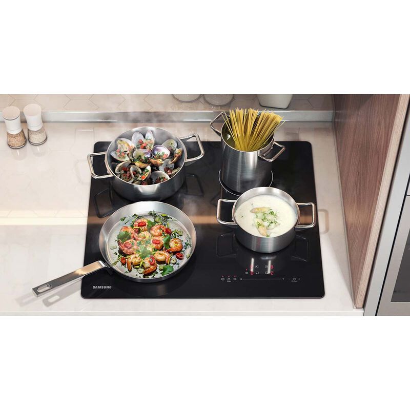 Samsung 24" Electric Cooktop with 4 Smoothtop Burners Black P.C. Richard & Son