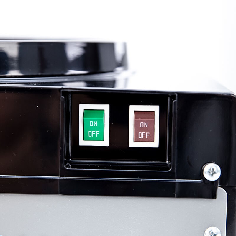 Avanti 12" Hot And Cold Water Dispenser with Child Safety Guard - Stainless Steel with Black Cabinet, , hires