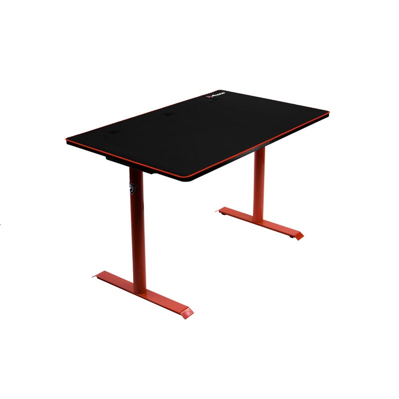 Arozzi Arena Leggero Gaming Desk with Full Surface Mouse Pad & Cable Management - Black/Red, , hires