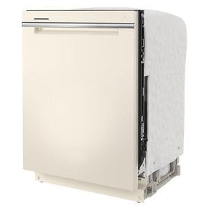 Whirlpool 24 in. Top Control Dishwasher with 47 dBa Sound Level, 3rd-Rack & Pocket - Biscuit, , hires