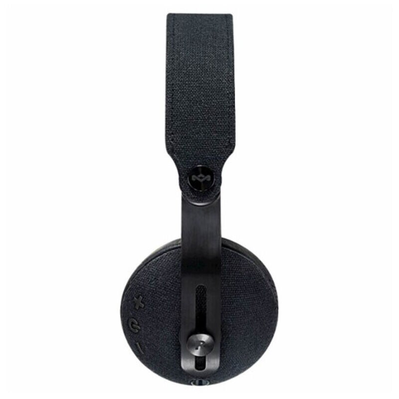 House of Marley Rise BT On-Ear Wireless Headphones - Black, , hires