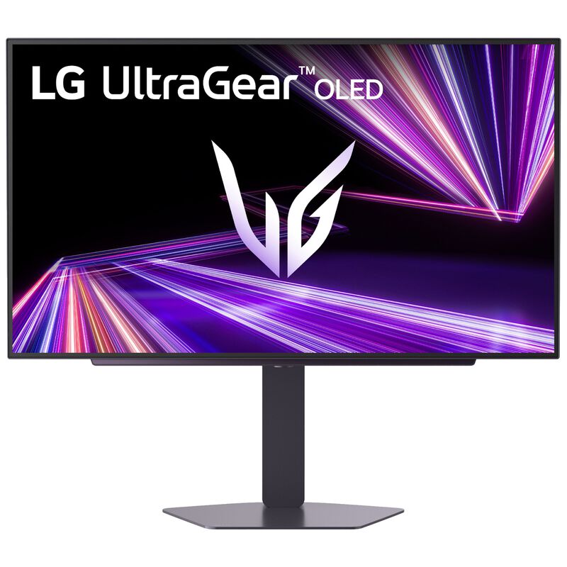 LG 27 in. UltraGear Glossy OLED QHD 1440p 240Hz 0.03ms G-Sync Compatible Gaming Monitor with HDMI - Black, , hires