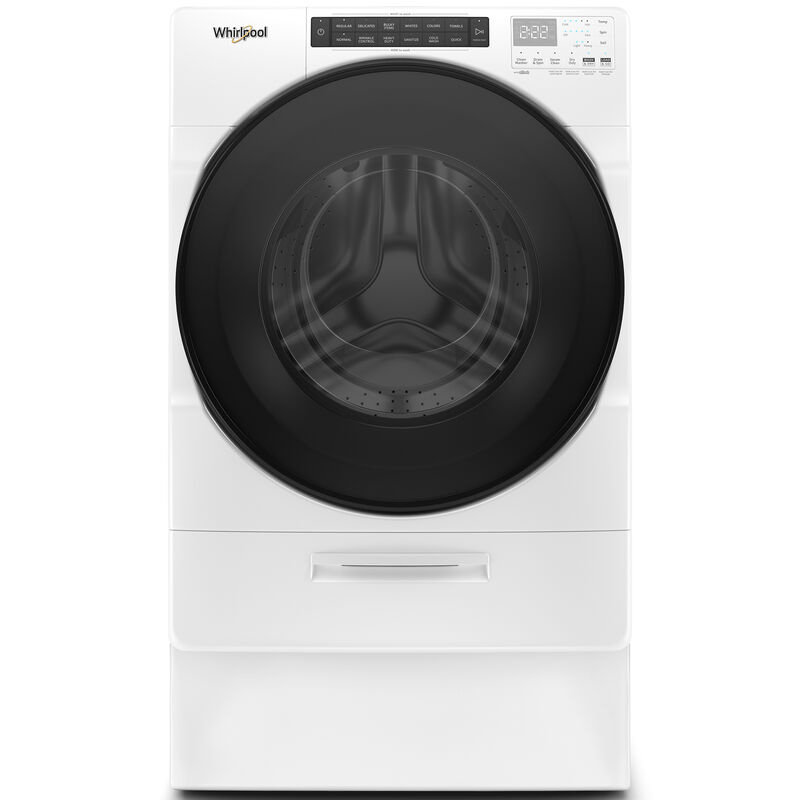 Whirlpool 27 in. 4.5 cu. ft. Electric All-in-One Front Load Washer-Dryer Combo with 1 Dryer Program & Wrinkle Care - White, , hires