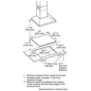 Thermador Masterpiece Series 36 in. 1-Burner Smart Induction Cooktop with Power Burner - Gray, , hires