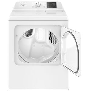 Whirlpool 29 in. 7.0 cu. ft. Electric Long Vent Dryer with Sensor Dry - White, , hires