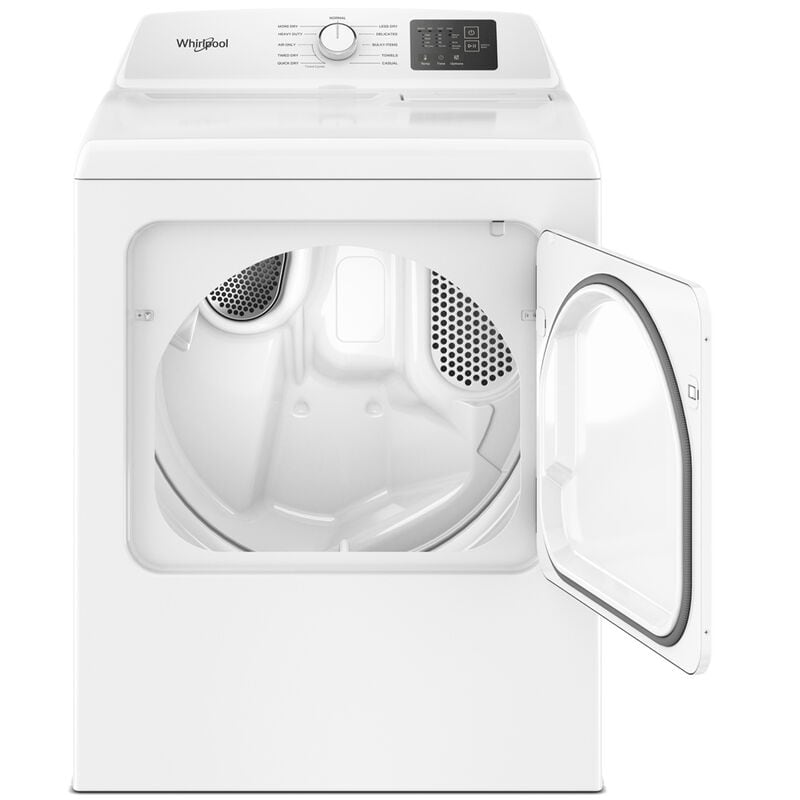 Whirlpool 29 in. 7.0 cu. ft. Electric Long Vent Dryer with Sensor Dry - White, , hires