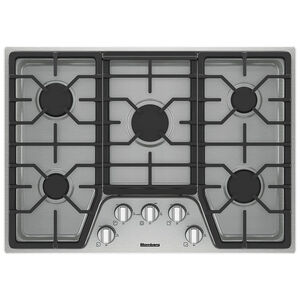 Blomberg 30 in. Gas Cooktop with 5 Sealed Burners - Stainless Steel, , hires