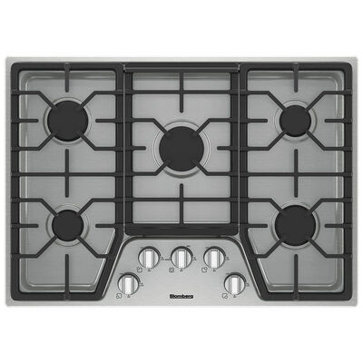 Blomberg 30 in. Gas Cooktop with 5 Sealed Burners - Stainless Steel | CTG30500SS